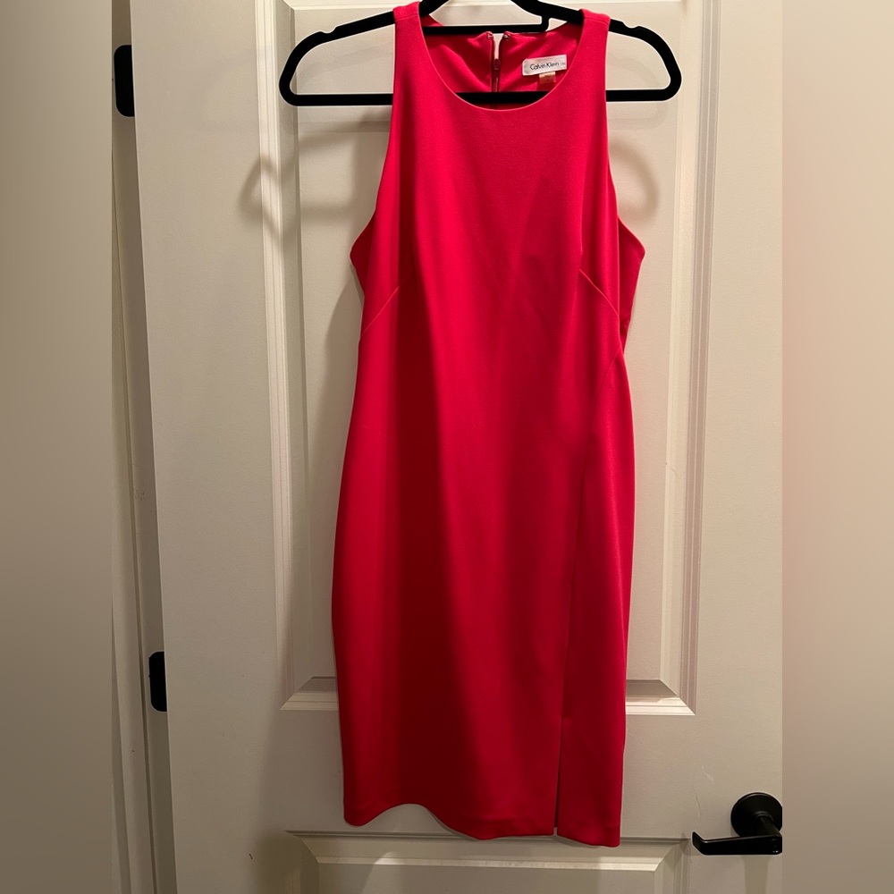 Calvin Klein Pink racerback dress